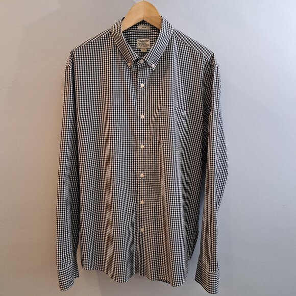 J. Crew Men's XL Slim Fit Long Sleeve Button Down Plaid Shirt Style #AA438 - Picture 1 of 15